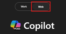 screenshot showing web mode tab.